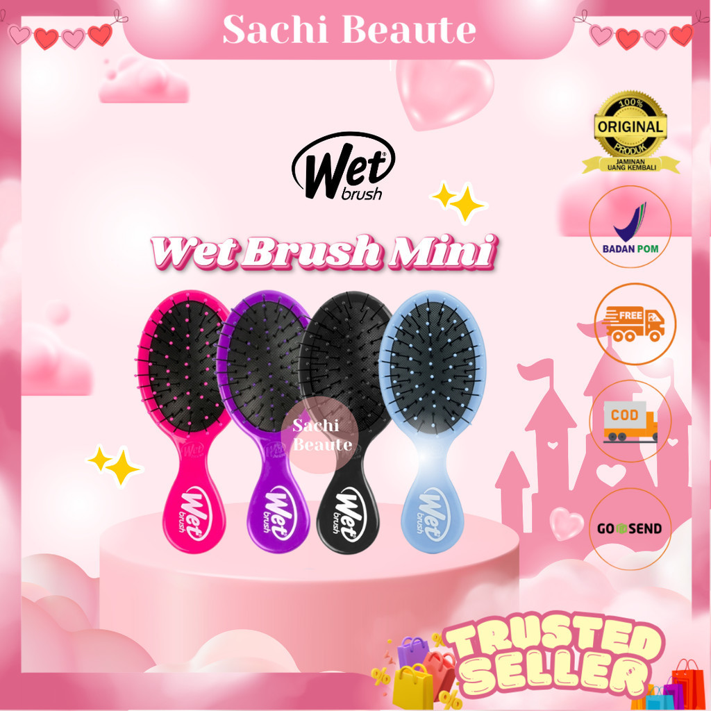 The Wet Brush WetBrush Mini Detangler Sisir