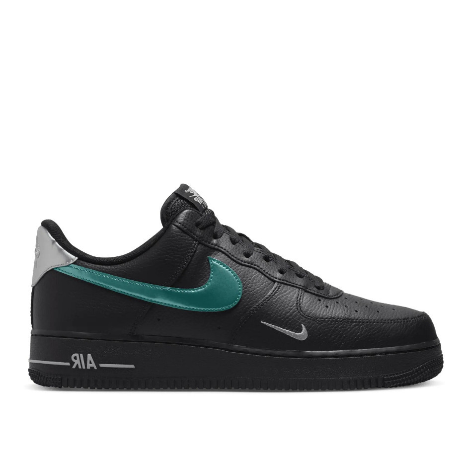 Sepatu Sneaker Air Force 1 Black Wolf Grey Original