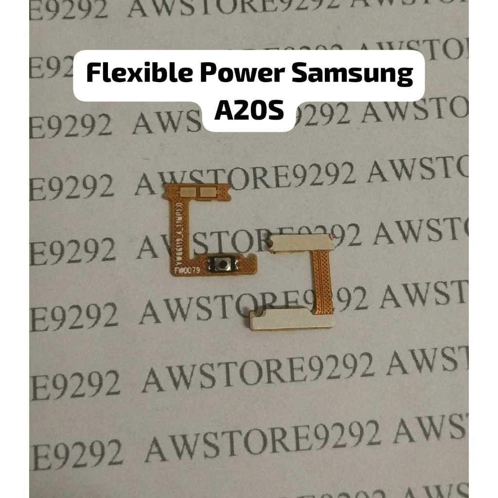 Flex Flexibel Flexible Power On Off SAMSUNG A20S A207 tombol dalam samsung a20s on off samsung a20s 