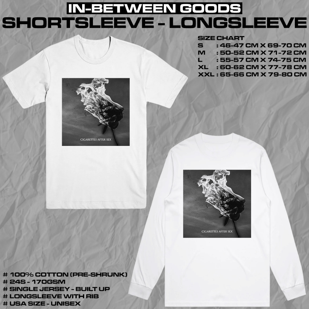 CIGARETTES AFTER SEX - YOU'RE ALL I WANT | T-SHIRT | LONGSLEEVE | BAND MERCH2