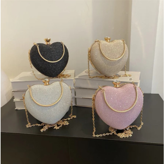 ZAHASHOP Tas Selempang Rantai Wanita Kecil Tas Cewek Mungil Handbag Slingbag Dompet Wanita Tas Konda