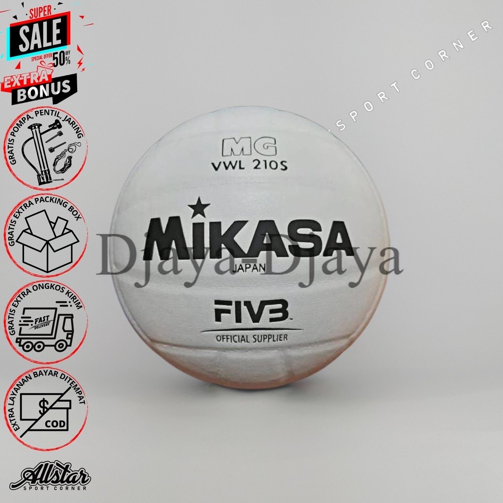 PromoBola Voli Volly Voly  MIKASA MG VWL 210S  ORIGINAL MATCH Size 5