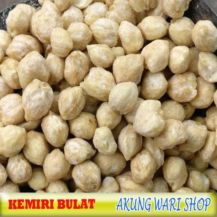 Kemiri Bulat / Utuh Kemasan 500 GRAM