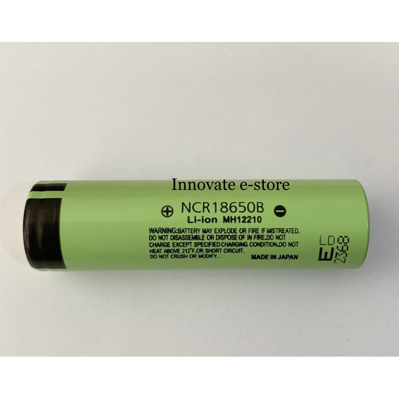 Baterai  cell  Panasonic 18650 3400mah original baru