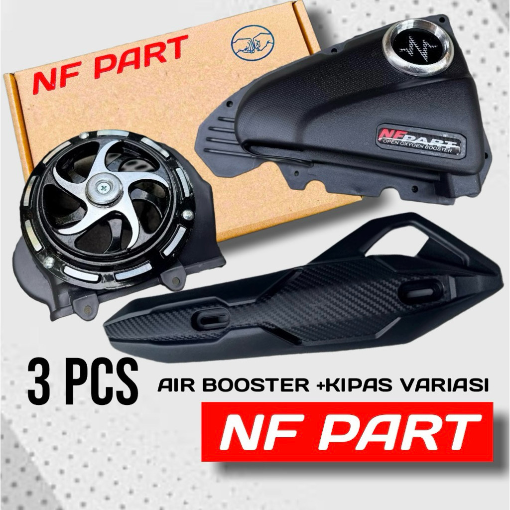 PAKET HEMAT SPINER BEAT + BOX FILTER VELOCITY + AIRBLADE BEAT K44 THAILAND BEAT ESP 3 PCS 2016-2019 