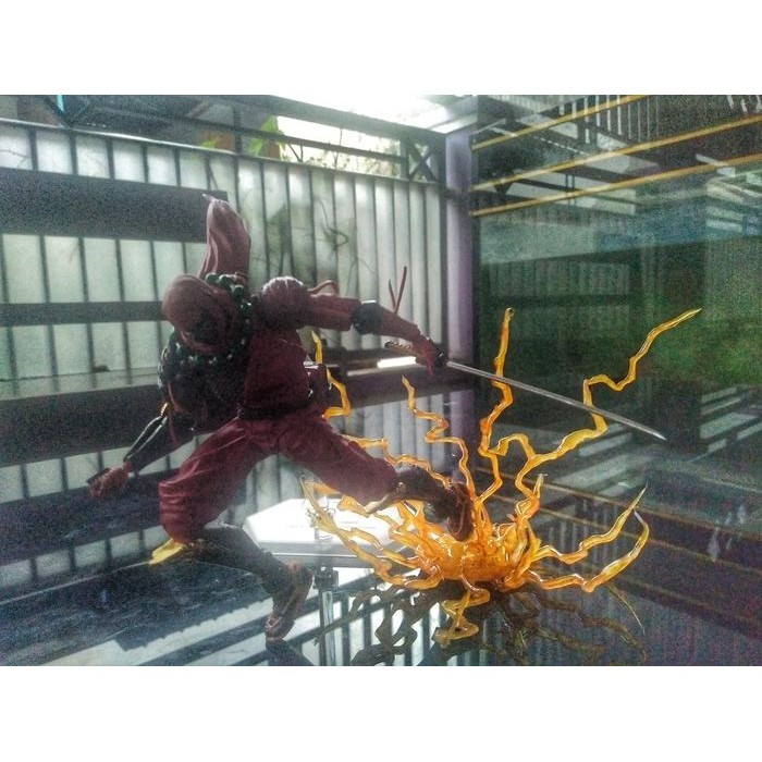 1 set Effect Diorama Figure petir