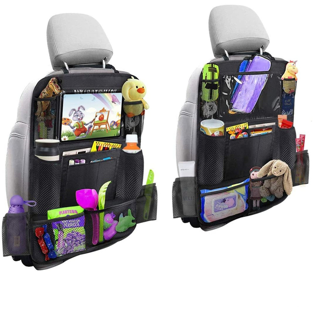kids Car Back Seat,car seat storage bag,Car Organiser,Car Seat Protectors anti-kick,Waterproof Kids 