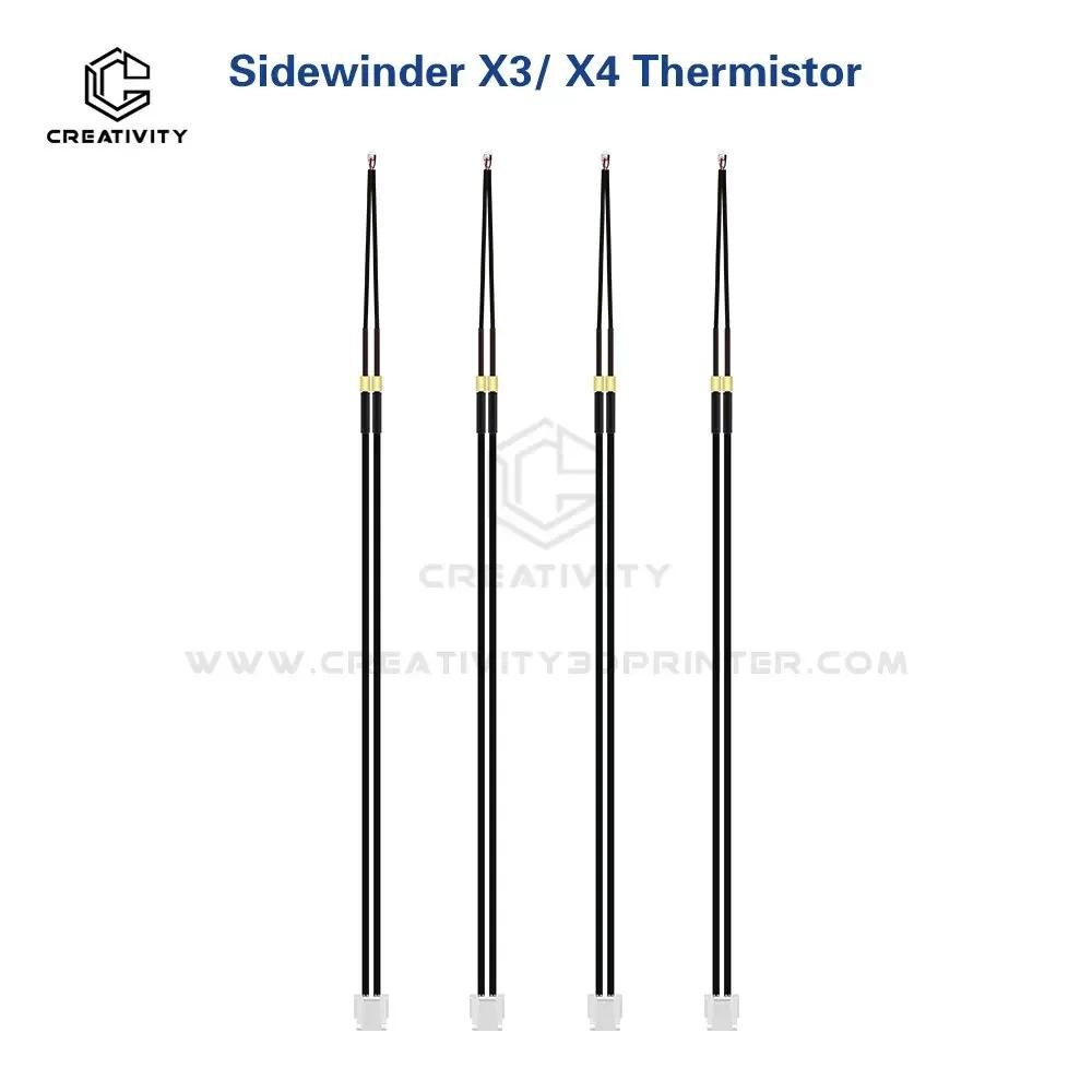 Fit Artillery SW-X3 X4 3D 24V 48W Ceramic Cartridge Heater Heating Rod 300°C And 100K NTC Thermistor