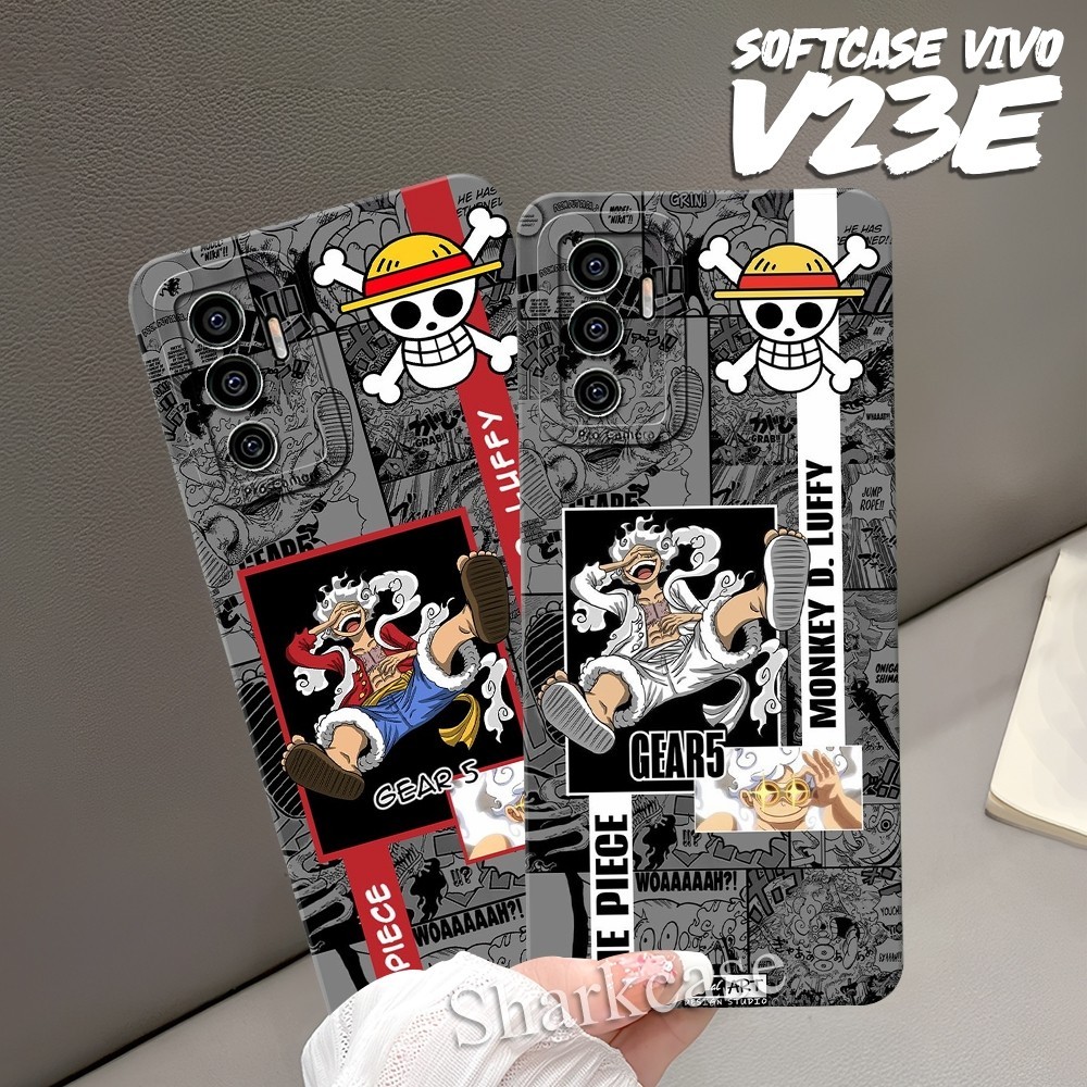 Softcase VIVO V20SE / VIVO S1 / S1 PRO / Z1 PRO / V23E / V23 5G Motif Anime One Piece Gear Luffy Ker