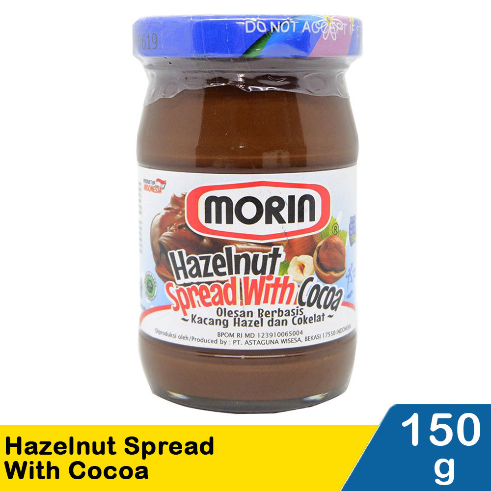 MORIN JAM HAZELNUT WITH COCOA  150g