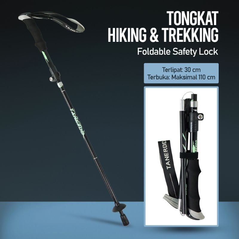Treking Pole Lipat | Trekking pole Quick lock | Treking Pole Lipat Tannerd