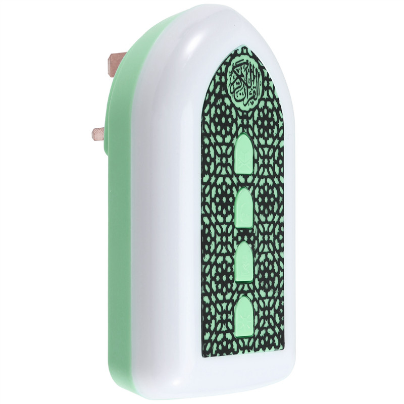 IN  Stock Green Quran Speaker For Smart Translations Portable Button-Controlled - UK Plug Model