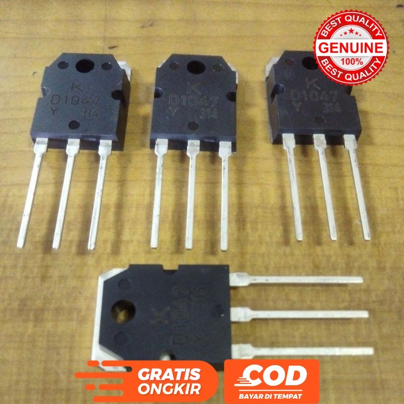 TRANSISTOR TR D1047 D 1047 KUALITAS BAGUS