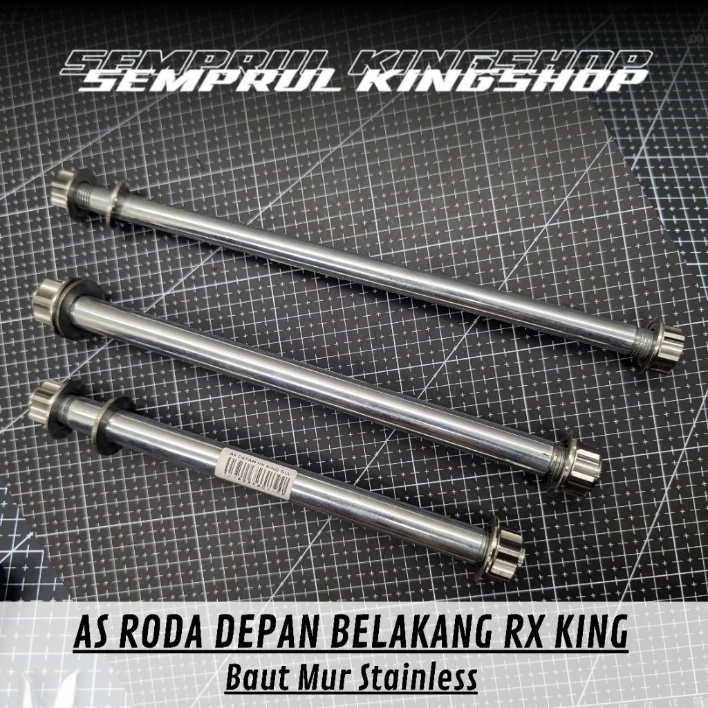 As Roda Rx King Probolt Stainless CNC Fullset Depan Belakang Arm Set Mur Dan Baut Prrobolt Indonesia