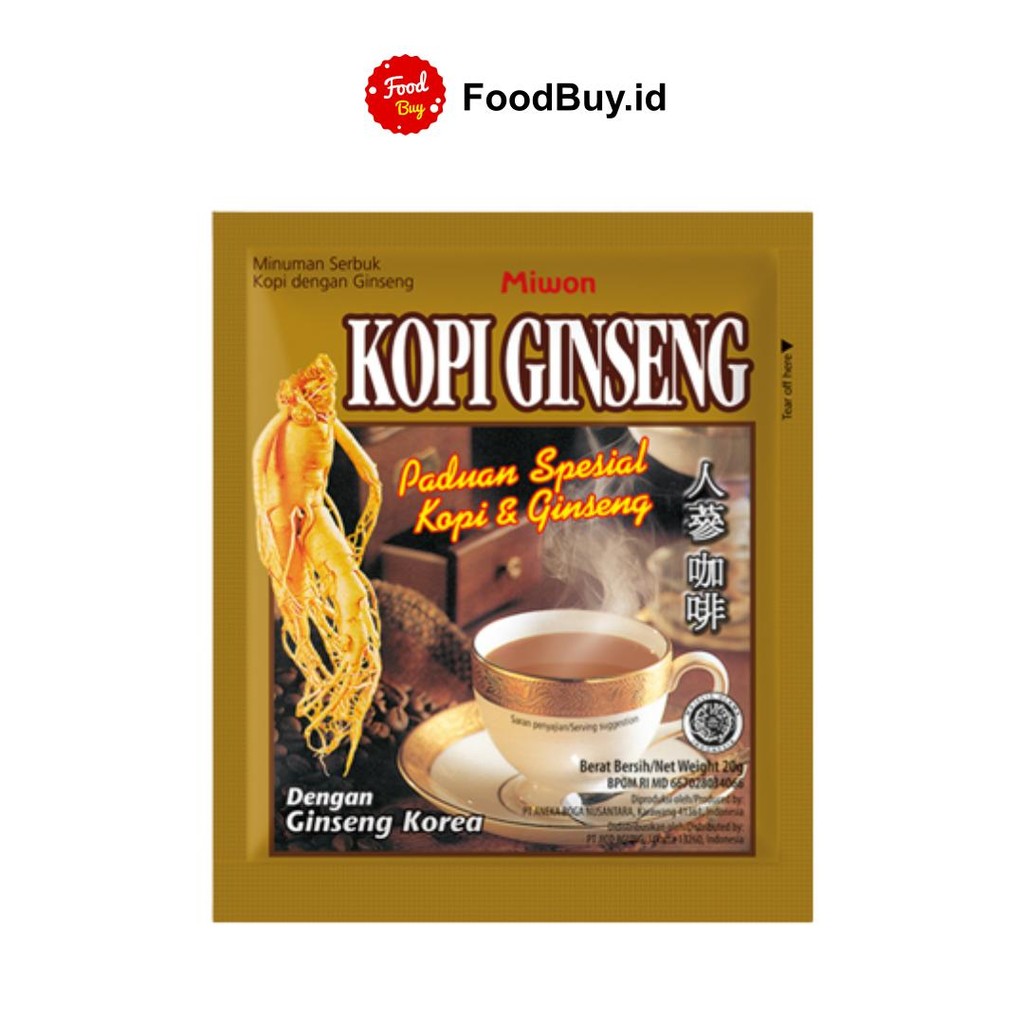 Miwon Kopi Ginseng 20 gr