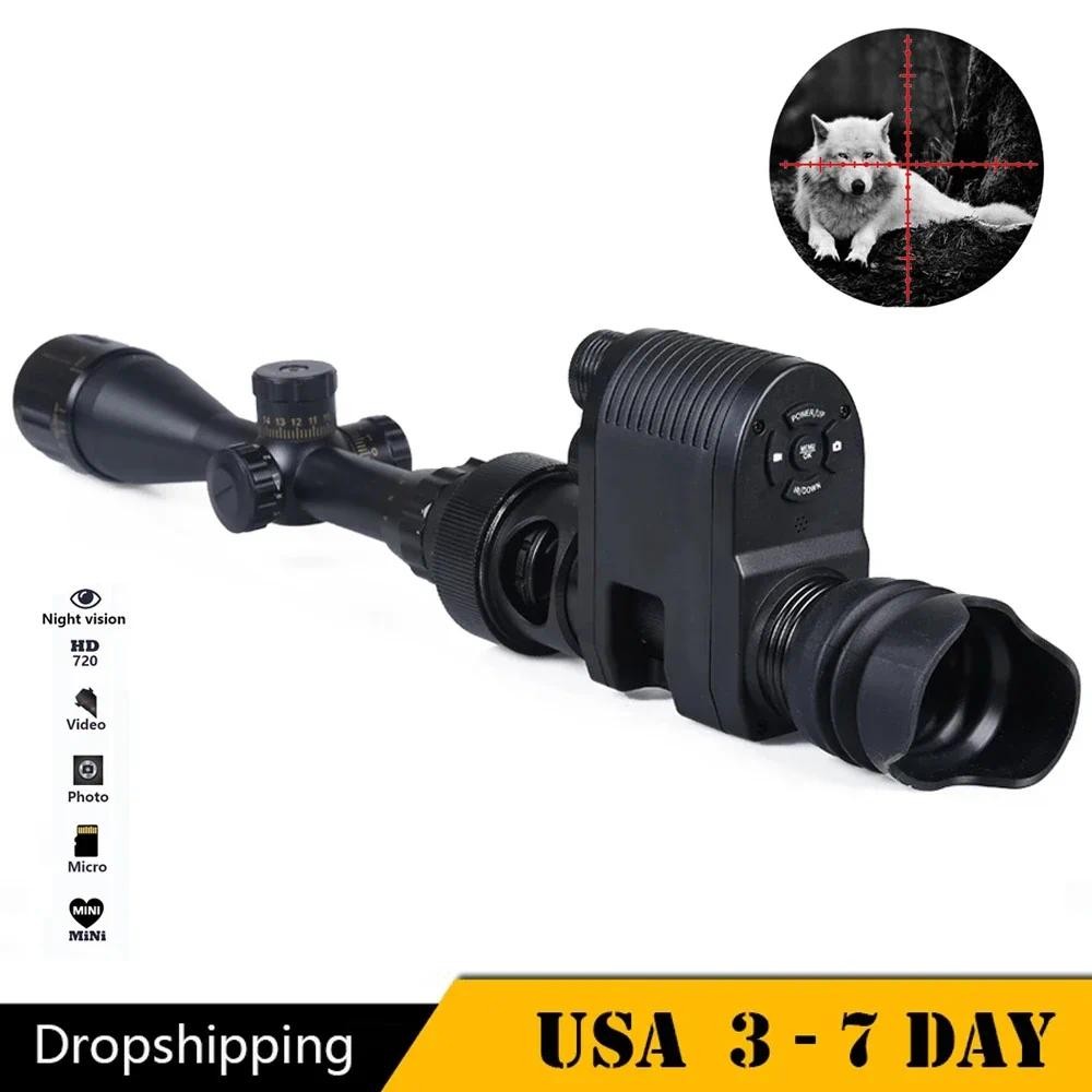 Mini Hunting Scope Night Vision Camera Digital Integrated IR Night Vision Device Riflescope Optical 