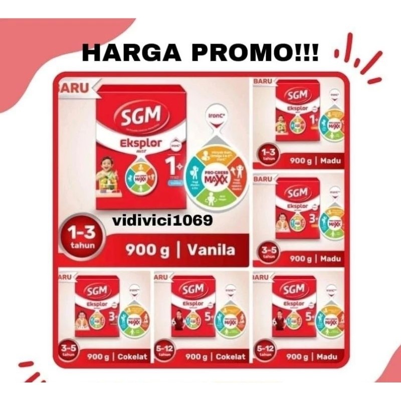 Susu Formula SGM Ananda/Eksplor/Soya 0-6 Bulan