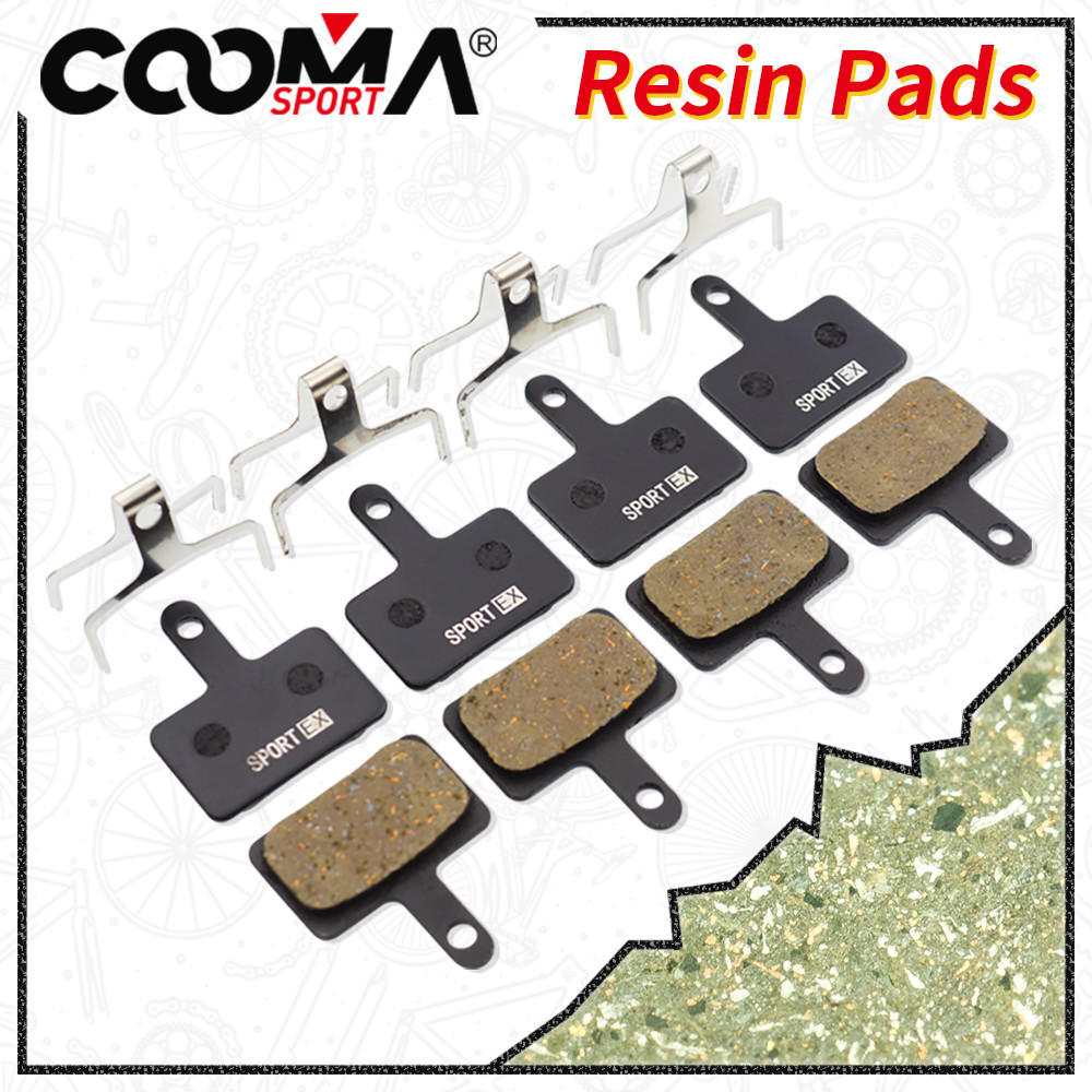 4 Pairs, Bicycle Brake Pads for SHIMANO B01S M05, MT200, MT500, M515, M525, C501, C601, M375, M395, 