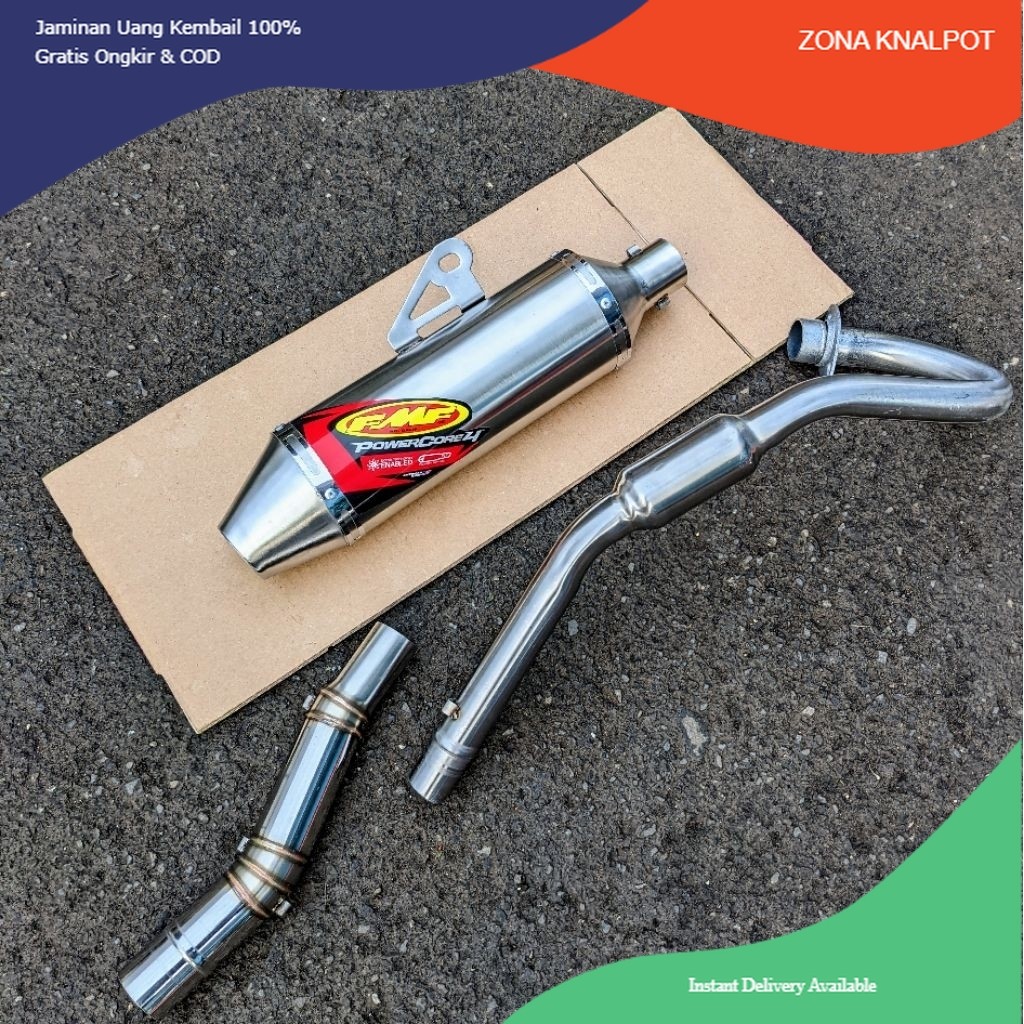 FMF powercore4 Muffler exhaust 38mm So Calif Ksr 110 Ksr 110 pro Msx 125 Norifumi rocket 4 competiti