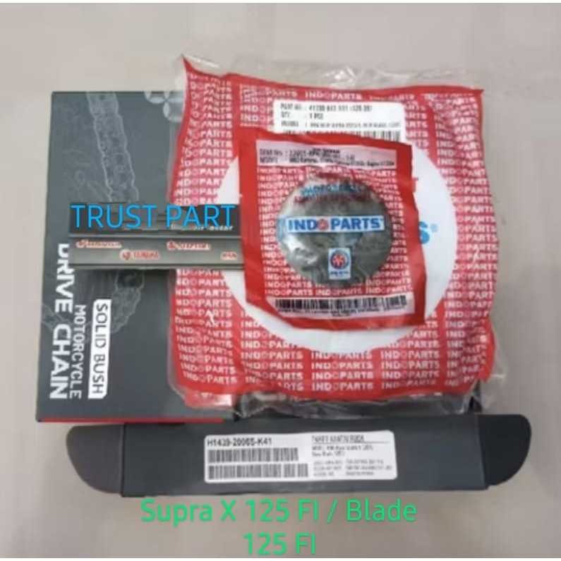 Gear Set Supra X 125 FI, Blade 125 FI. Merk INDORPARTS / H1439-2006S-K41