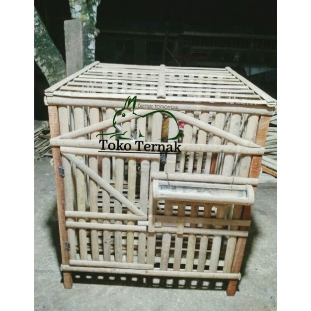 Cod Kandang Ayam Jago Dari Bambu Kualitas Super
