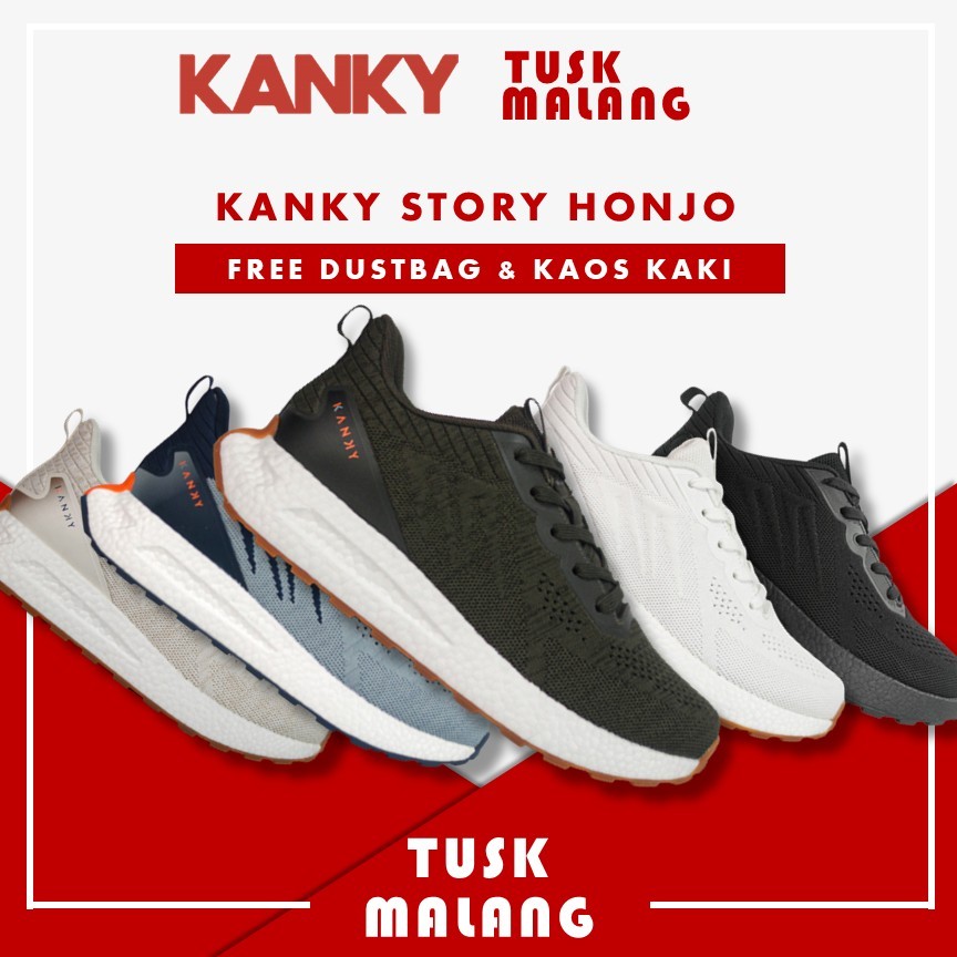 Sepatu Kanky Story Honjo Sepatu Sneakers Casual Sepatu Kanky Olahraga Outdoor Sport Original