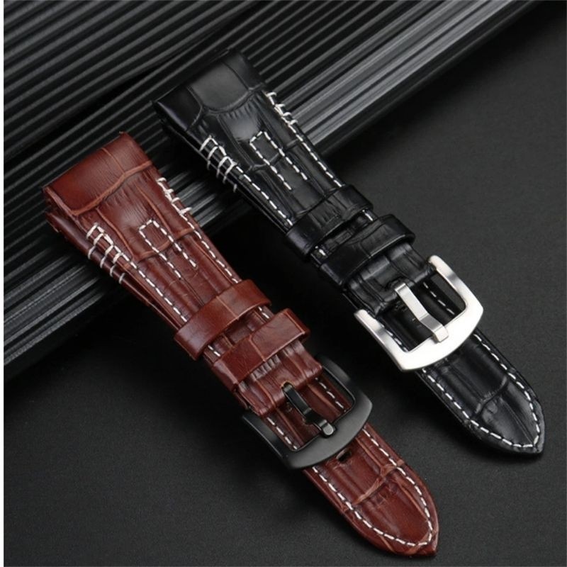 Strap Tali Jam Tangan Seiko Velantura SRH013 Tali Kulit High Quality 26mm