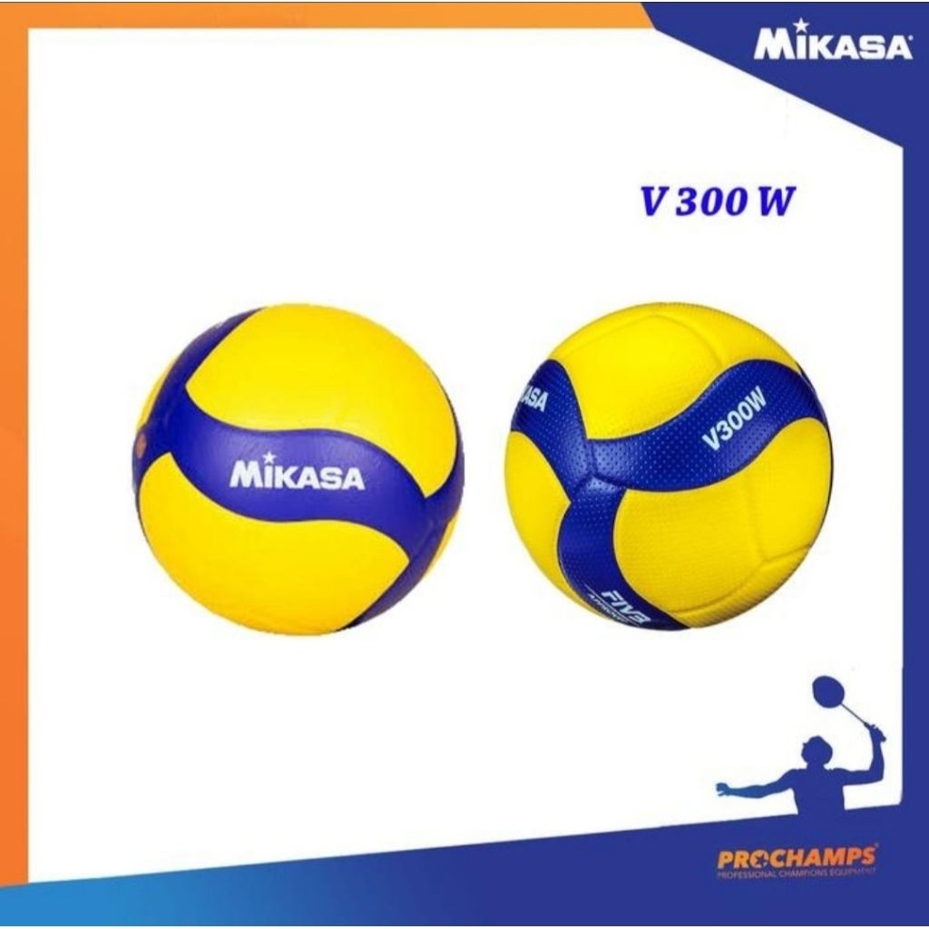 BOLA VOLI MIKASA V300W ORIGINAL