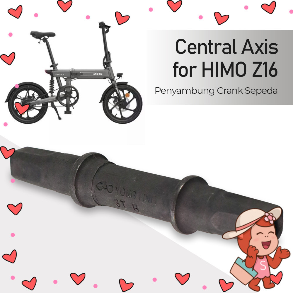 HIMO Penyambung Crank Sepeda Central Axis for HIMO Z16