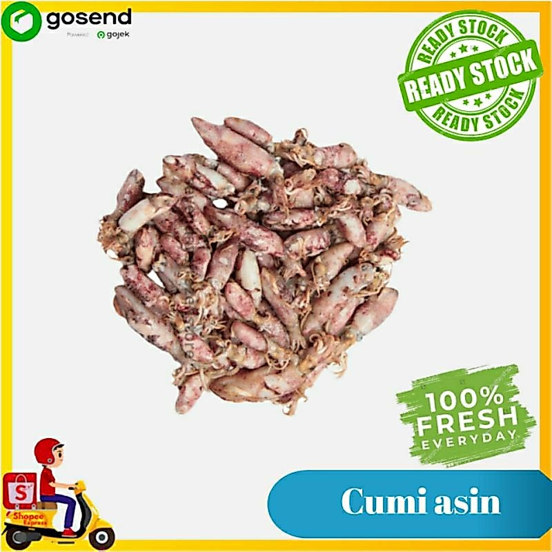 Cumi asin - Sayur Segar - Tukang Sayur Palembang