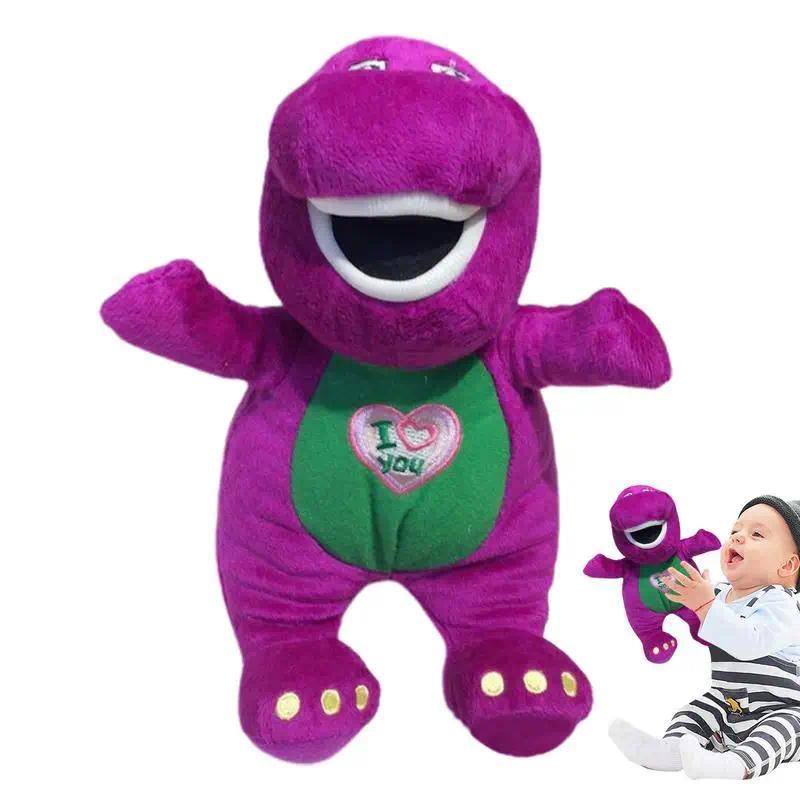 25cm Barney nosaur Plush Toy Anime Stuffed Animal Monster nosaur Horror Doll Plush Pillow children B