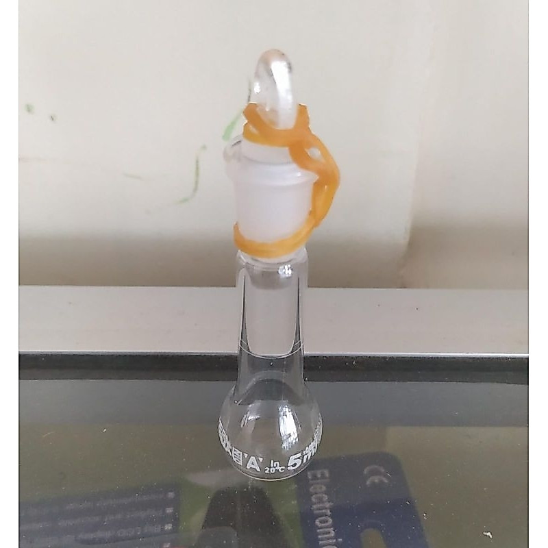 Labu Ukur Herma 5ml _ Herma Labu Ukur 5ml _ Labu volumetrik _ Volumetric flask