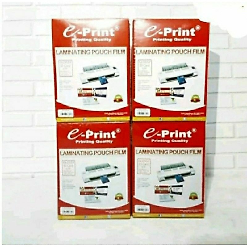 Laminating e-Print KTP 250 Micron isi 100 lbr/pres KTP