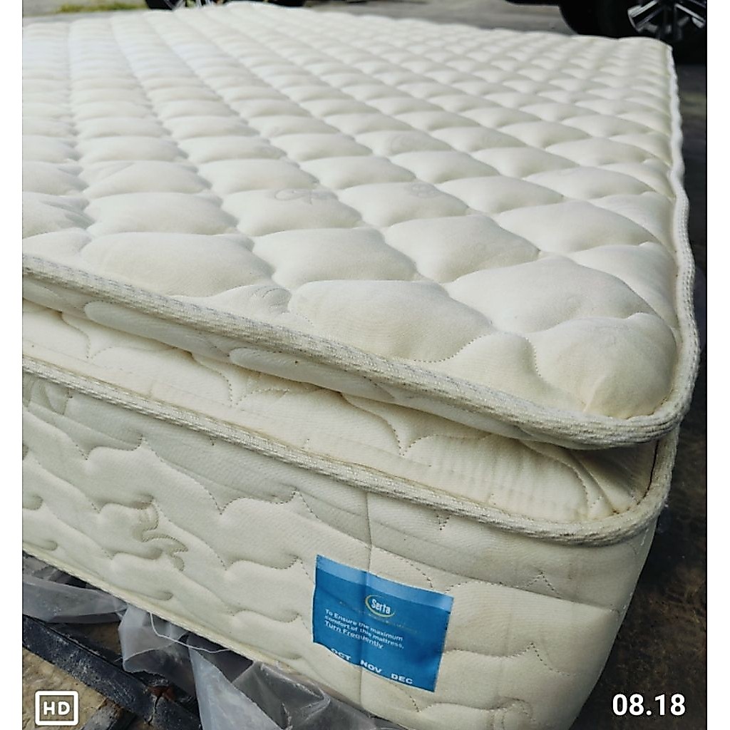 spring bed serta  /king koil 180x200