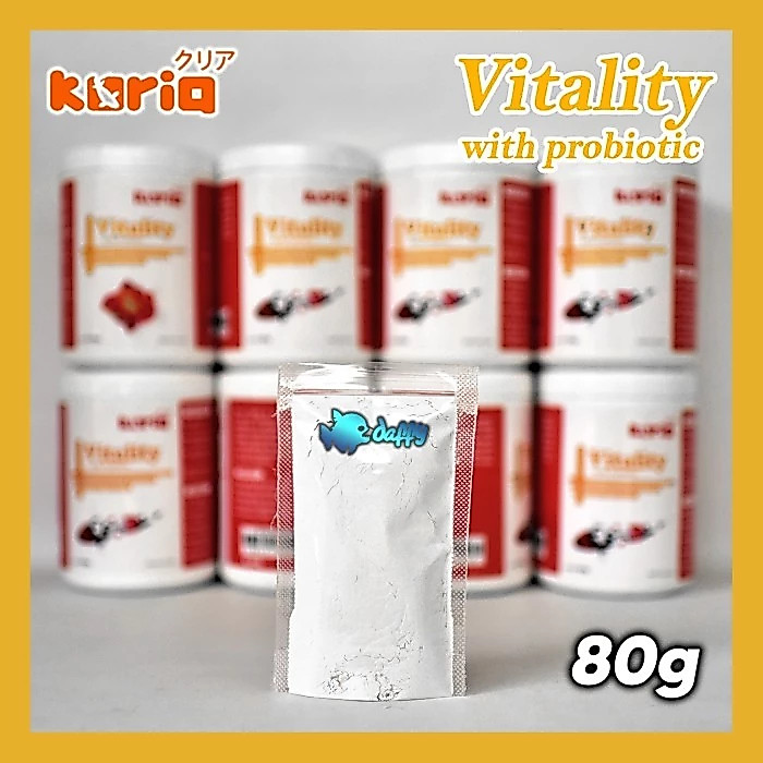 Kuria Vitality 80 Gr • Kuria Vitality with Probiotic Mineral & Penjernih Kolam Akuarium / Kuria Vita