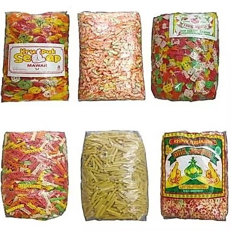 Aneka Krupuk Mentah 250 gram