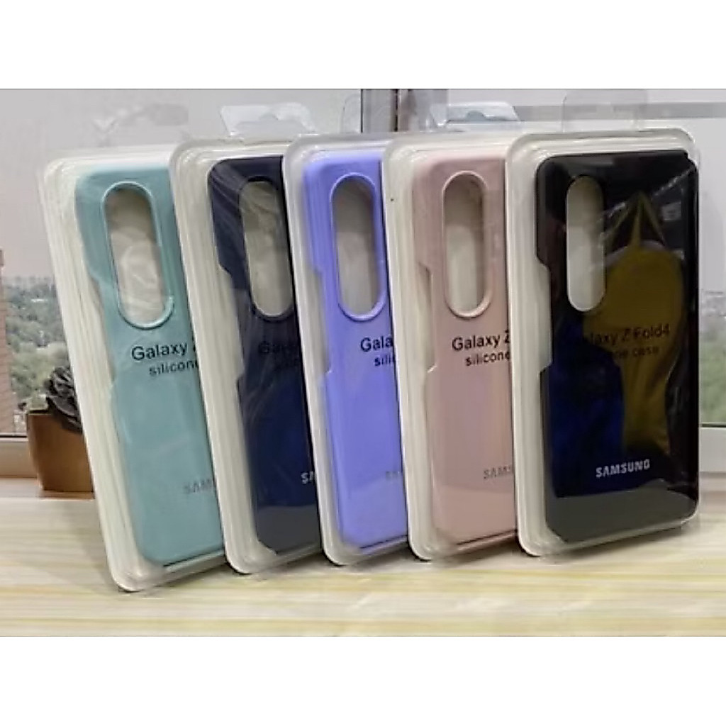 Samsung Z Fold 6 Z Fold 5 5G Z Fold 4 Z Fold  7 3 Silicone Case Soft Anti Jamuran Soft Case Macaroon