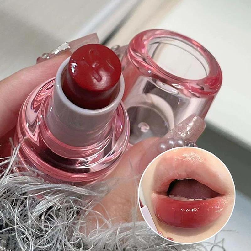 HERORANGE Lipstik Cermin Water Light Lipstik Super Berpigmen Tidak Lengket Tidak Luntur Mudah Diapli