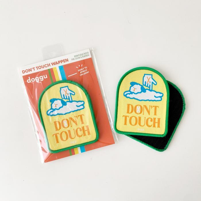 [QQ] Doggu Message Patch Wappen For Dog Cat Leash Harness Collar Anjing