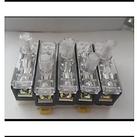 Fuse Kubur Din Rail FS101/ Fuse Holder Din Rel / Fuse Kaca 1 Pole 10A / Fuse Base