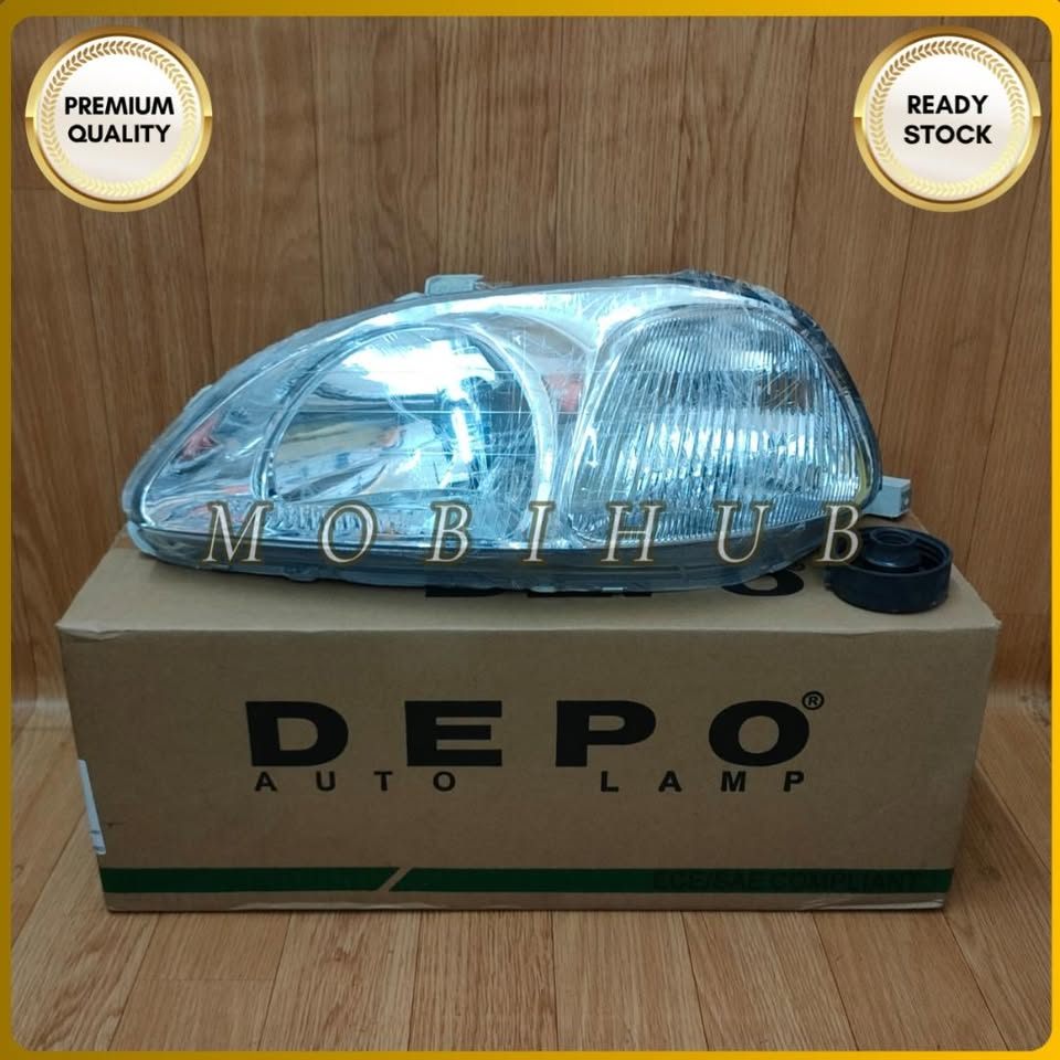 Head Lamp Lampu Depan Besar Kiri Honda Civic Ferio 1996-1998 DEPO