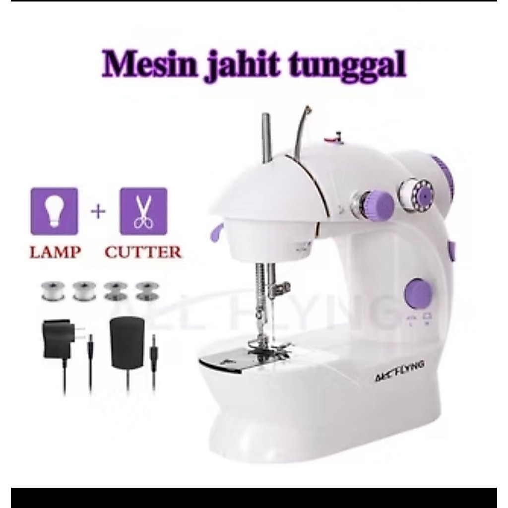 mesin jahit mini portable ,lengkap