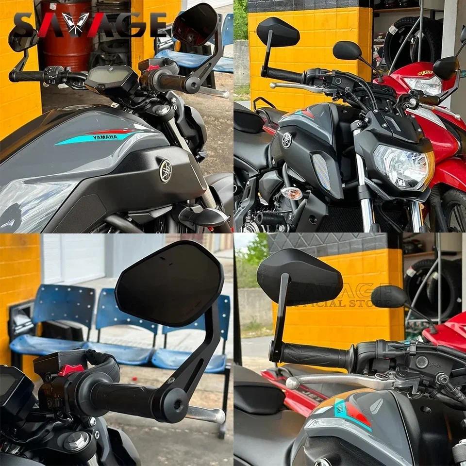 2025 MT-07 MT-09 Handlebar End Mirror E9 For YAMAHA MT09 SP 2021-2023 MT09SP MT07 Y-AMT Motorcycle B