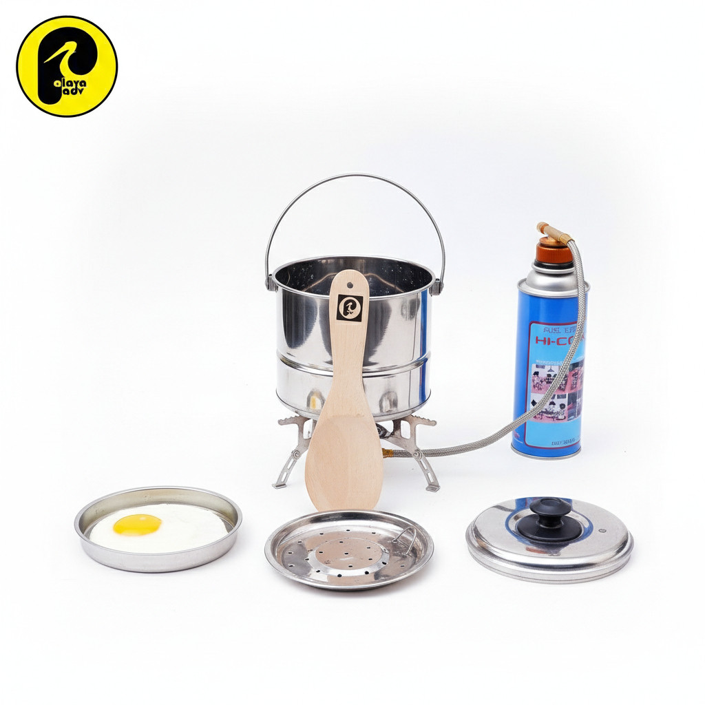 langseng camping outdoor dandang nasi rice cooker palava adv RC001 1 set