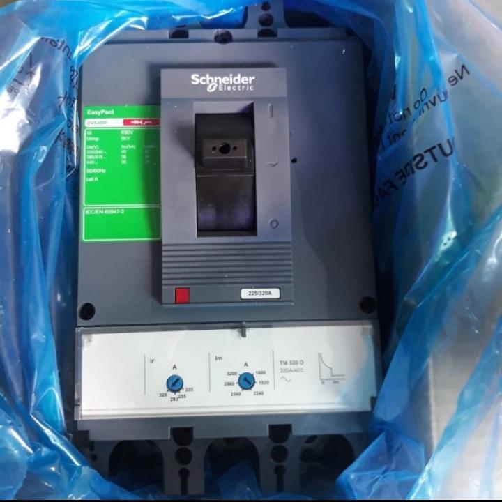 MCCB 36KA CVS630F 500A 3P Schneider