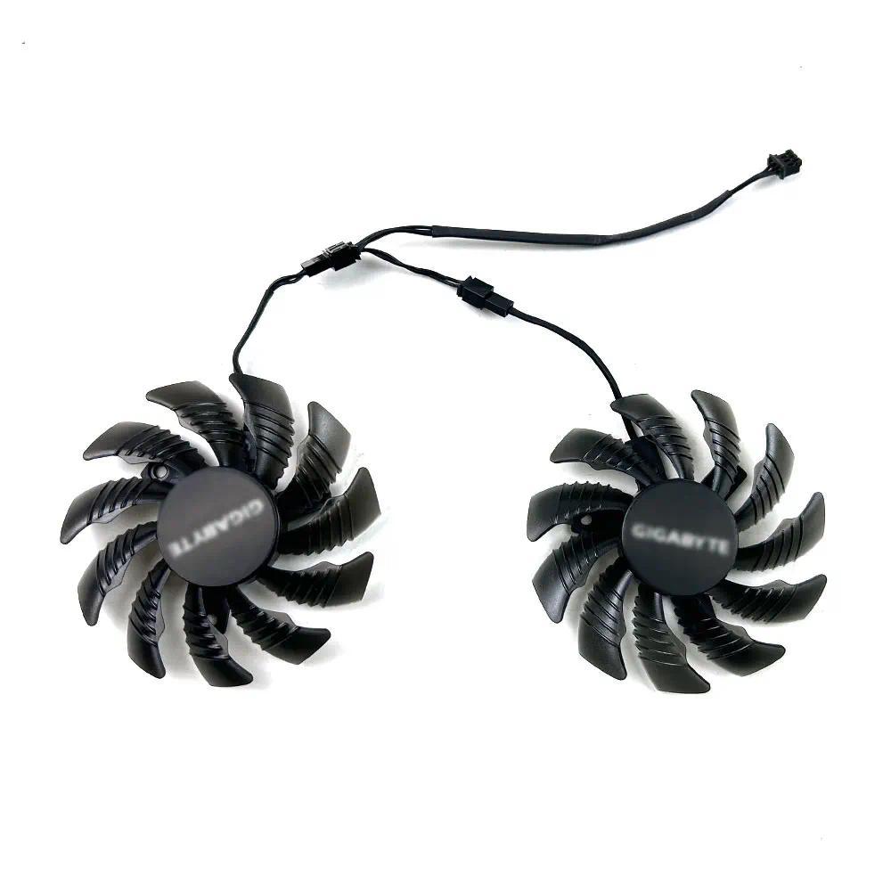75mm 3pin T128010SM PLD08010S12H For GIGABYTE GeForce GTX 960 GTX950, GV-N960OC, GV-N950WF2OC Video 