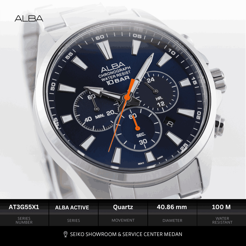 Alba Active AT3G55 Chronograph