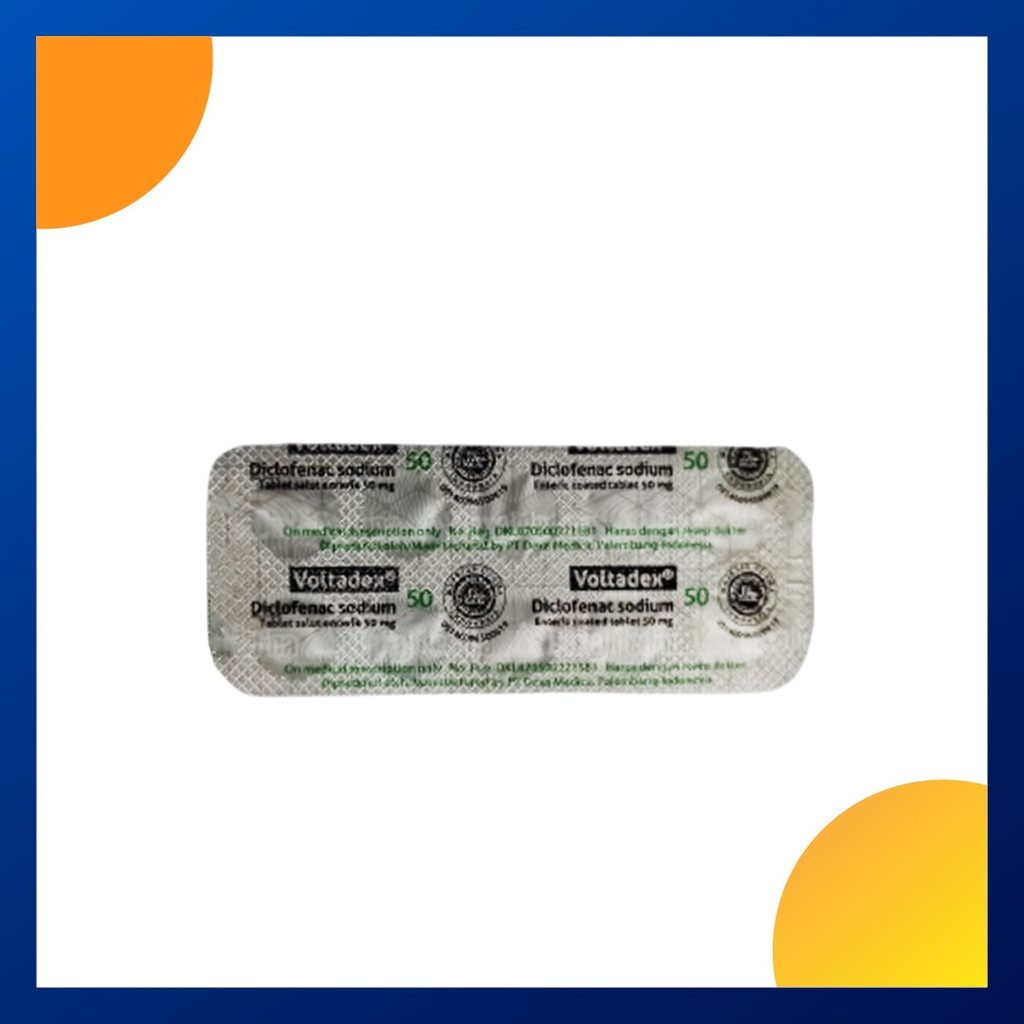VOLTADEX 50 50 MG 1 BLISTER @ 10 TABLET SALUT ENTERIK