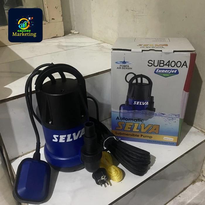 POMPA CELUP KOLAM IKAN SELVA 400 Watt AUTOMATIC SUBMERSIBLE PUMP