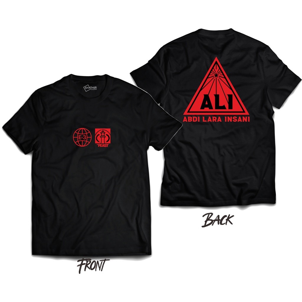 T-shirt  Band FEAST PARTAI ALI | Abdi Lara Insani